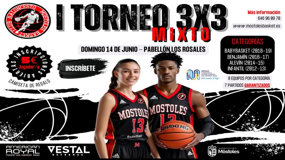 Cartel I Torneo 3x3 Mixto_web